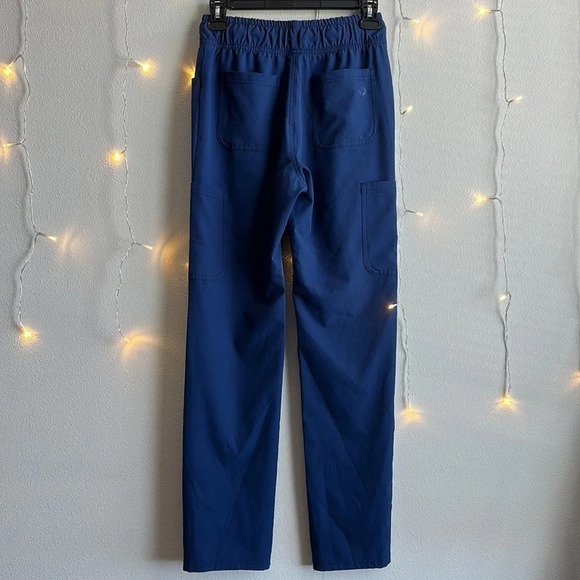 Heart Soul Jogger Scrub Pant - Navy w/ Rainbow Detail​​​​​ - Picture 2 of 4